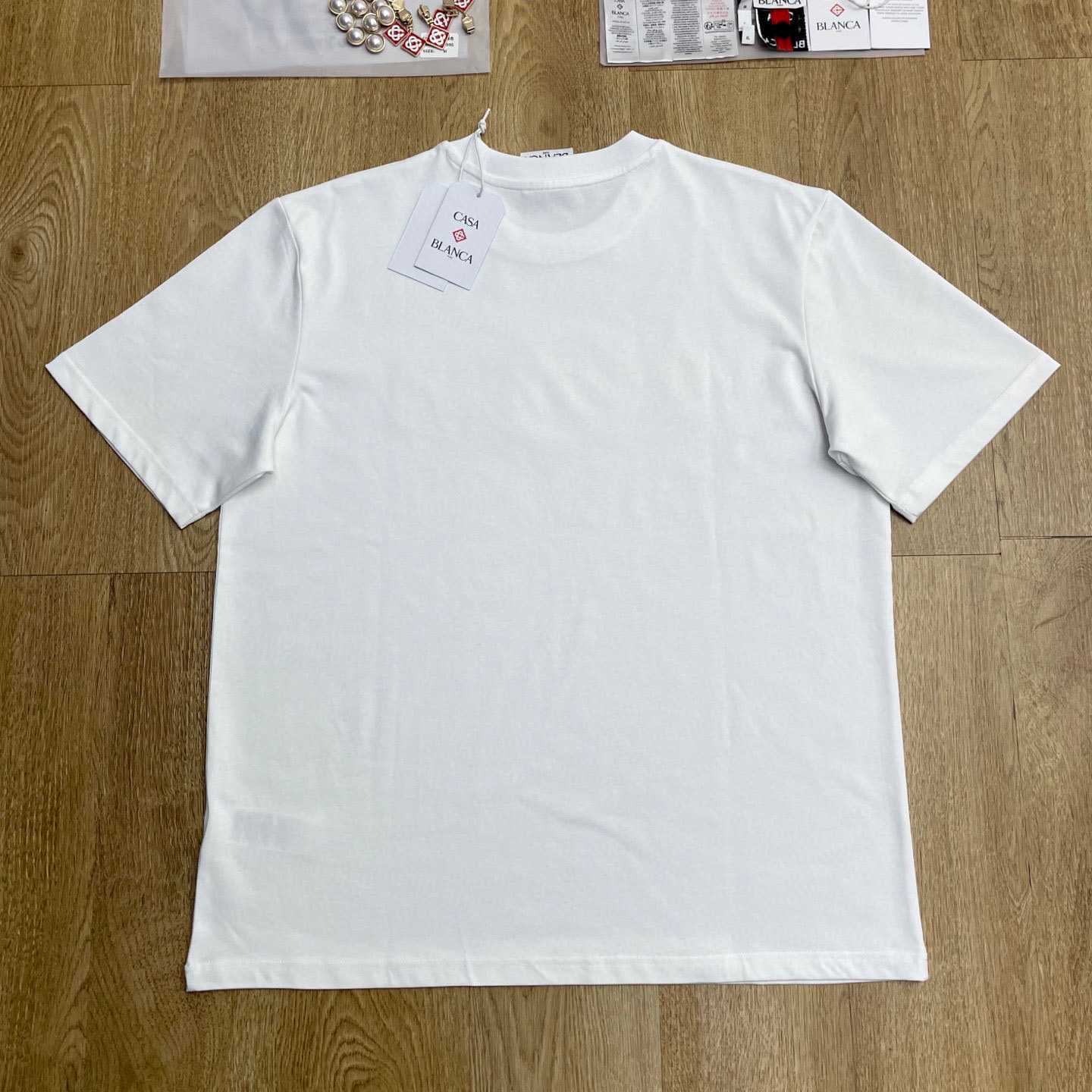 Casablanca Dragonfly Floral T-shirt   C1087 - EUR FASHION