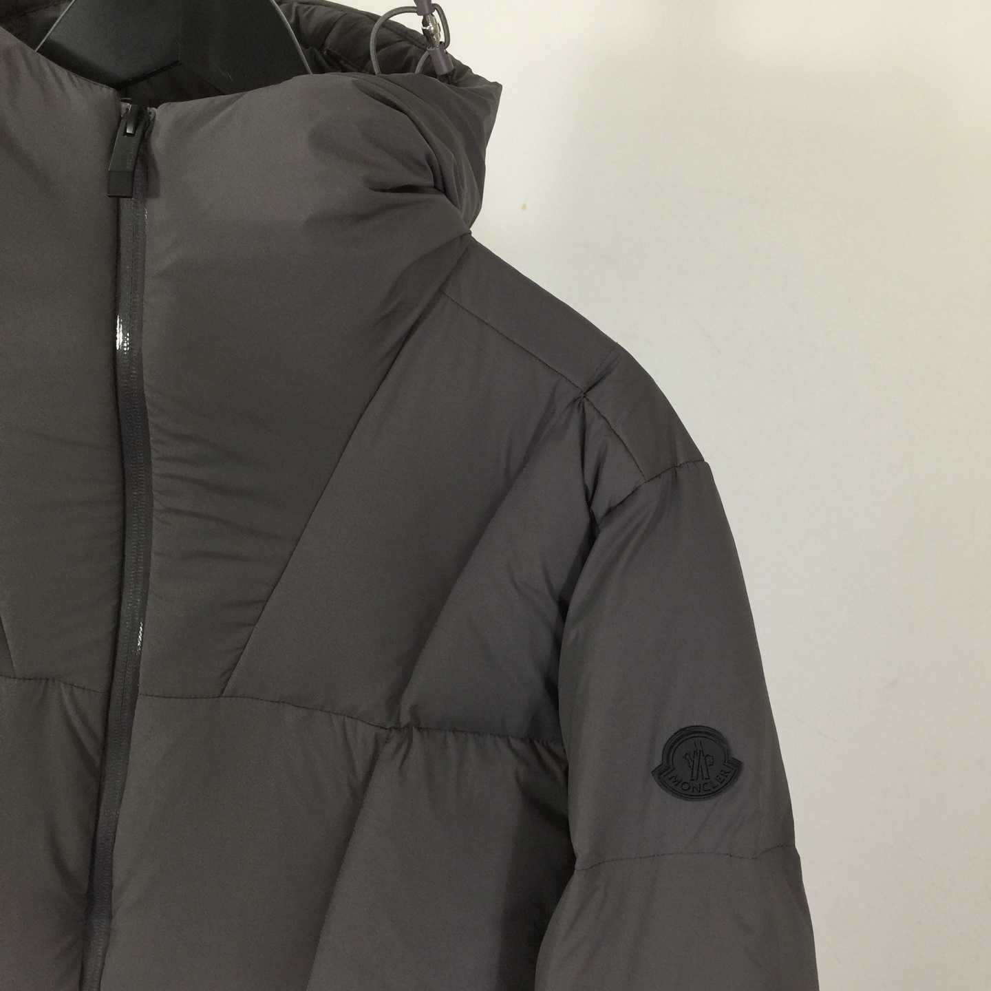 Moncler Fusain Hooded Short Down Jacket - EUR FASHION
