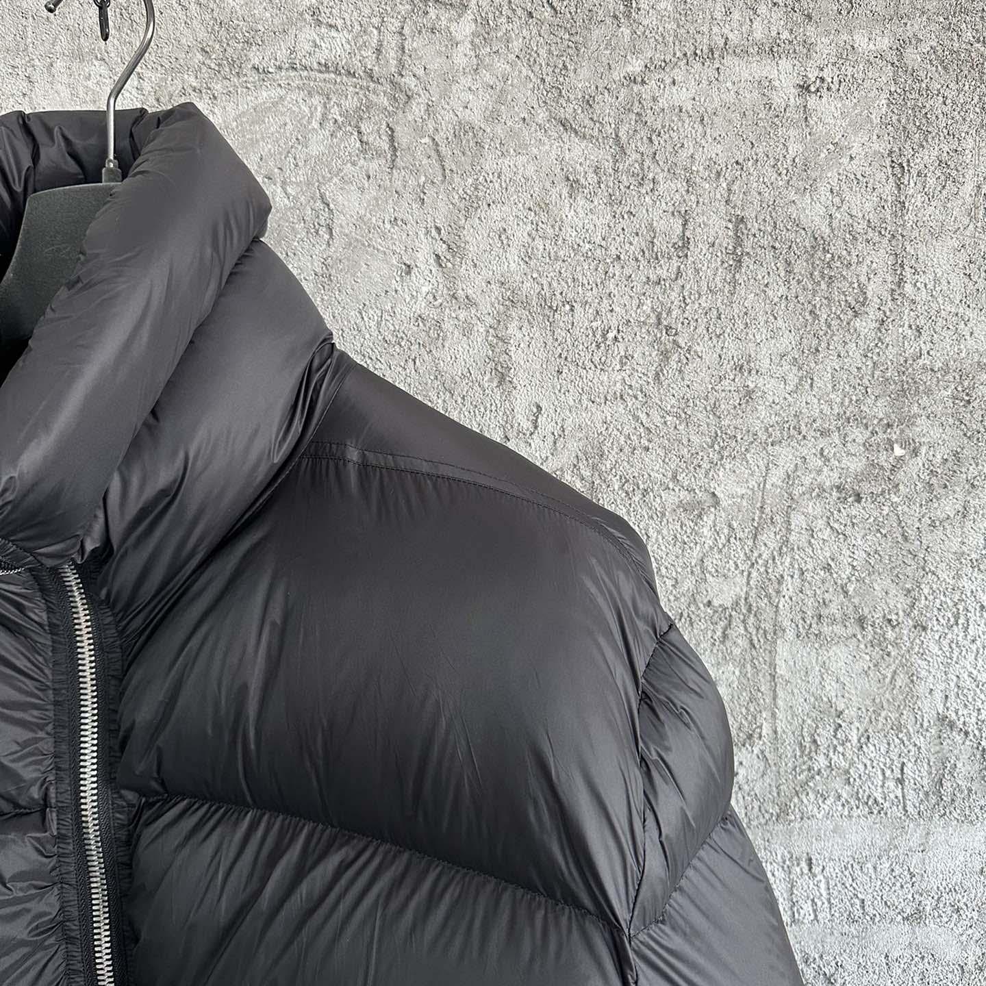 Rick Owens Turtle Nylon Cropped Puffer Jacket  - EUR FASHION