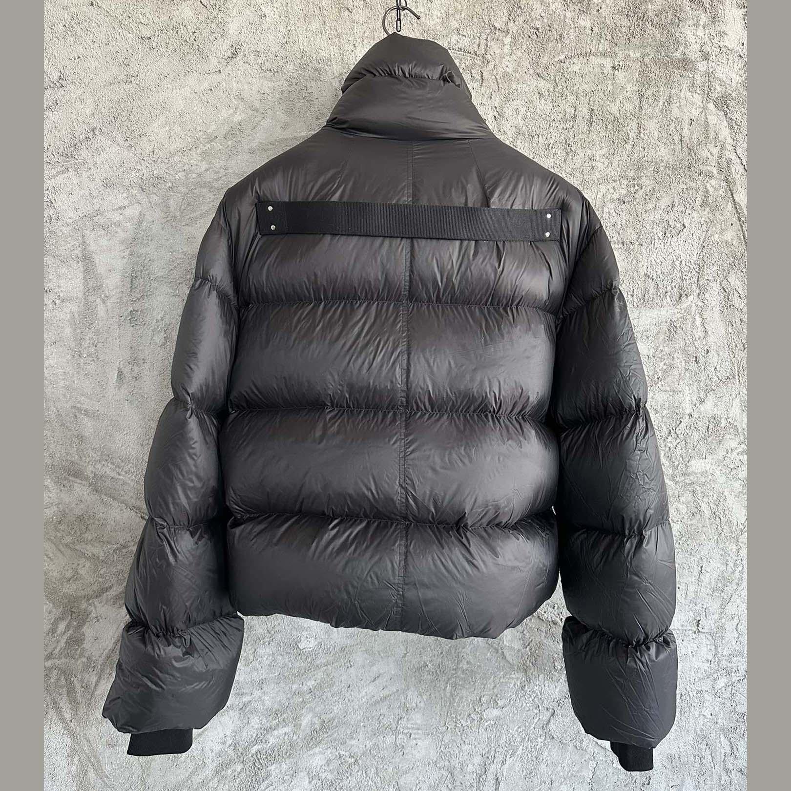 Rick Owens Turtle Nylon Cropped Puffer Jacket  - EUR FASHION