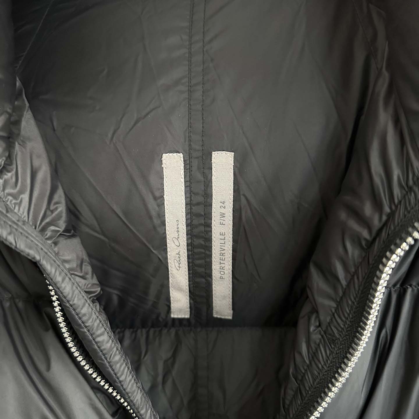 Rick Owens Turtle Nylon Cropped Puffer Jacket  - EUR FASHION