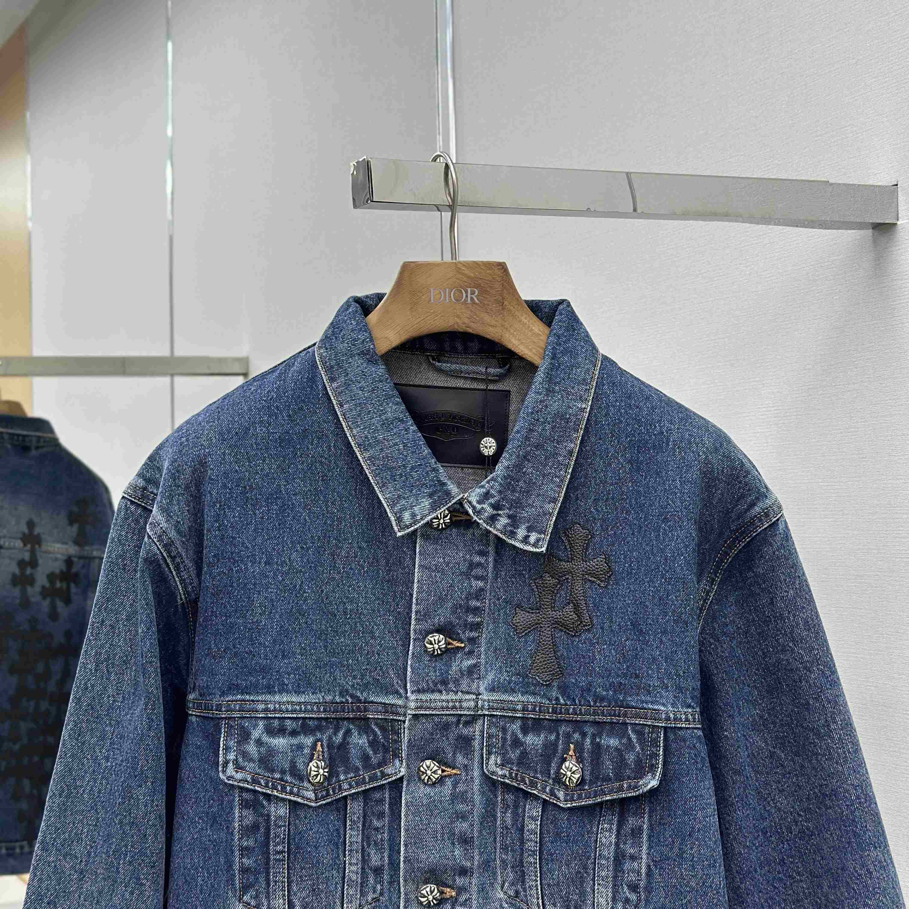 Chrome Hearts Denim Jacket - EUR FASHION