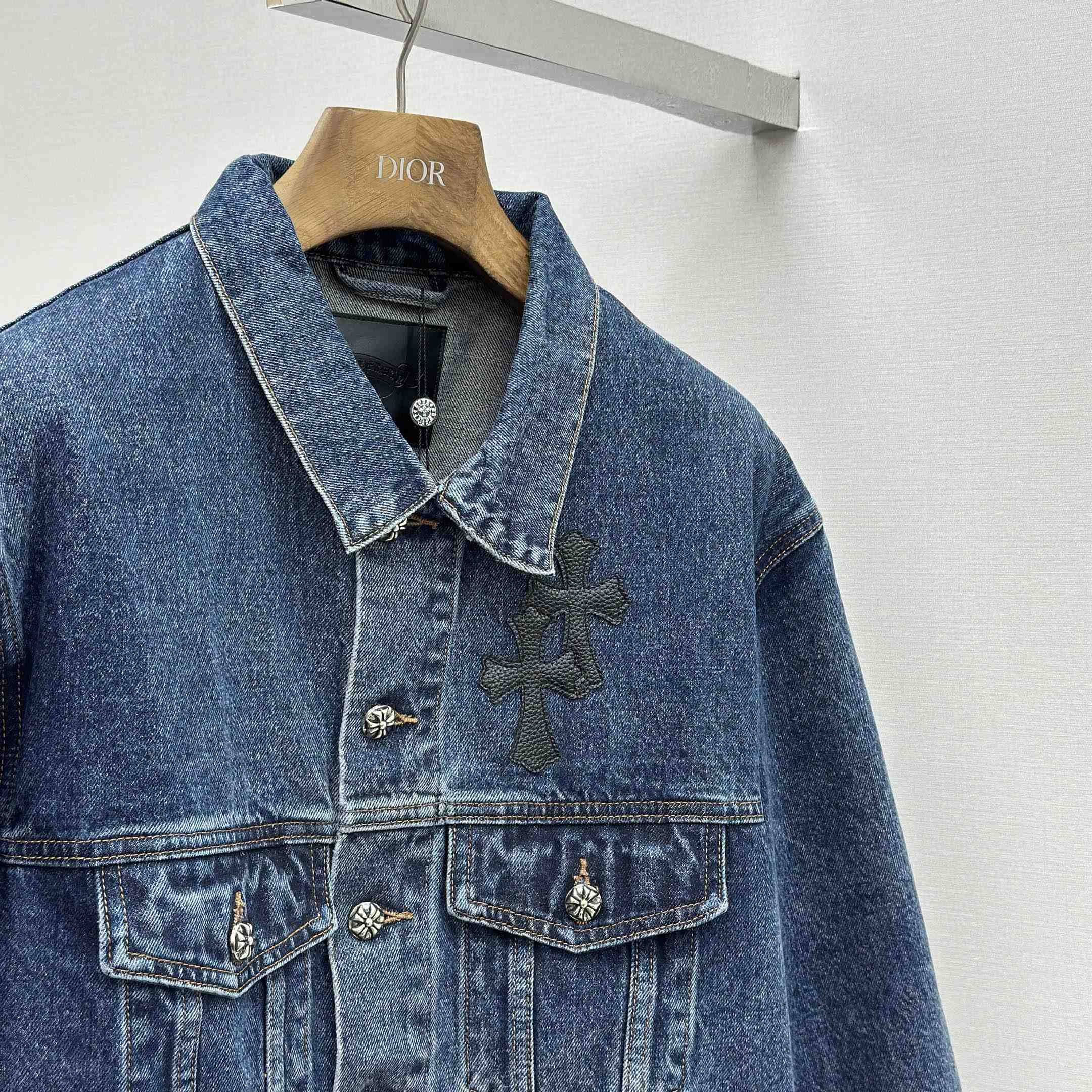 Chrome Hearts Denim Jacket - EUR FASHION