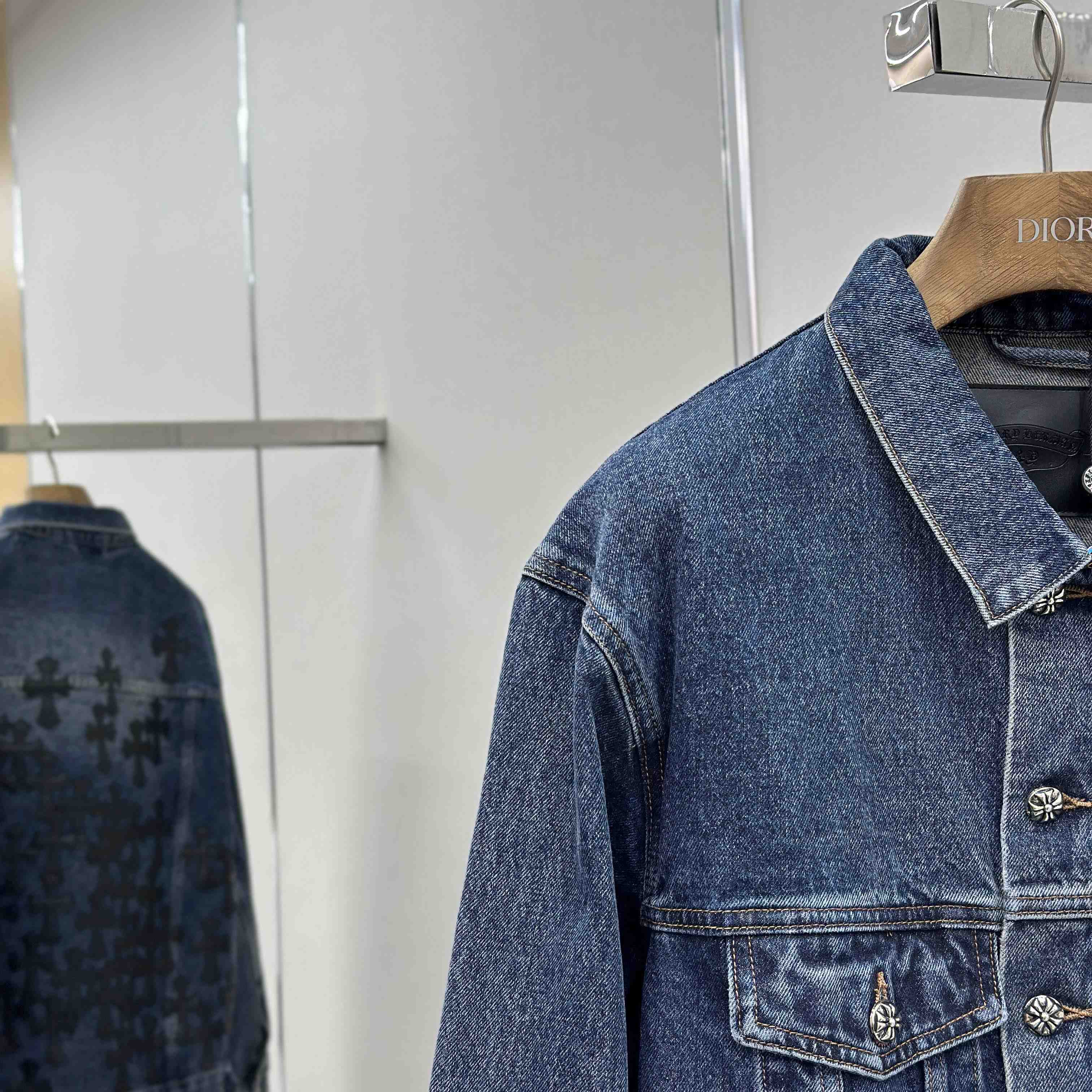 Chrome Hearts Denim Jacket - EUR FASHION