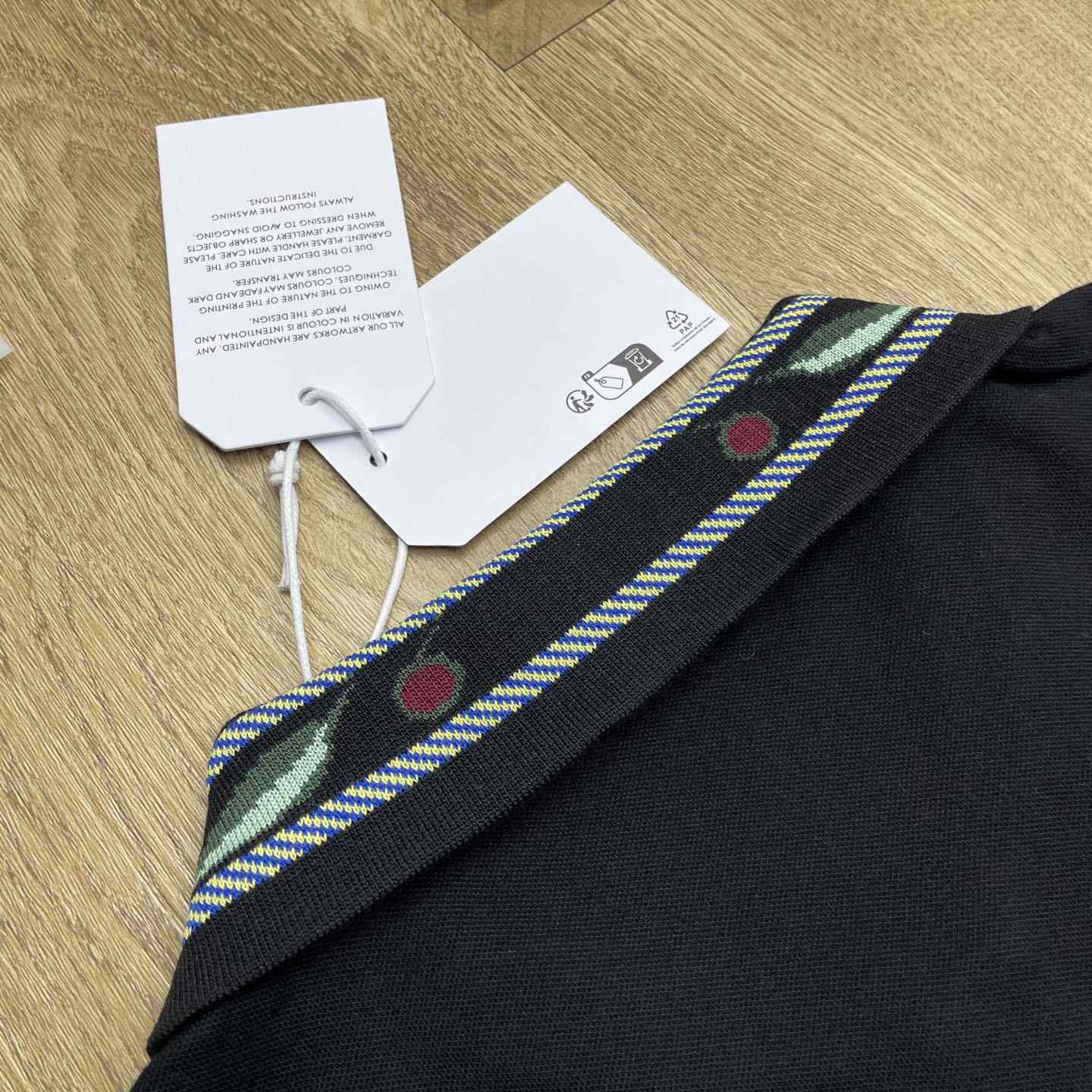 Casablanca Laurel Pique Short Sleeve Polo Shirt    c1098 - EUR FASHION