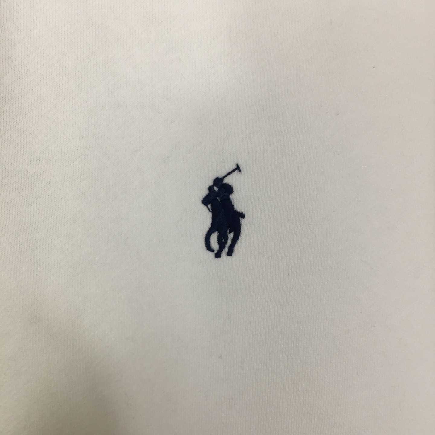 Ralph Lauren White Cotton-blend Crewneck - EUR FASHION