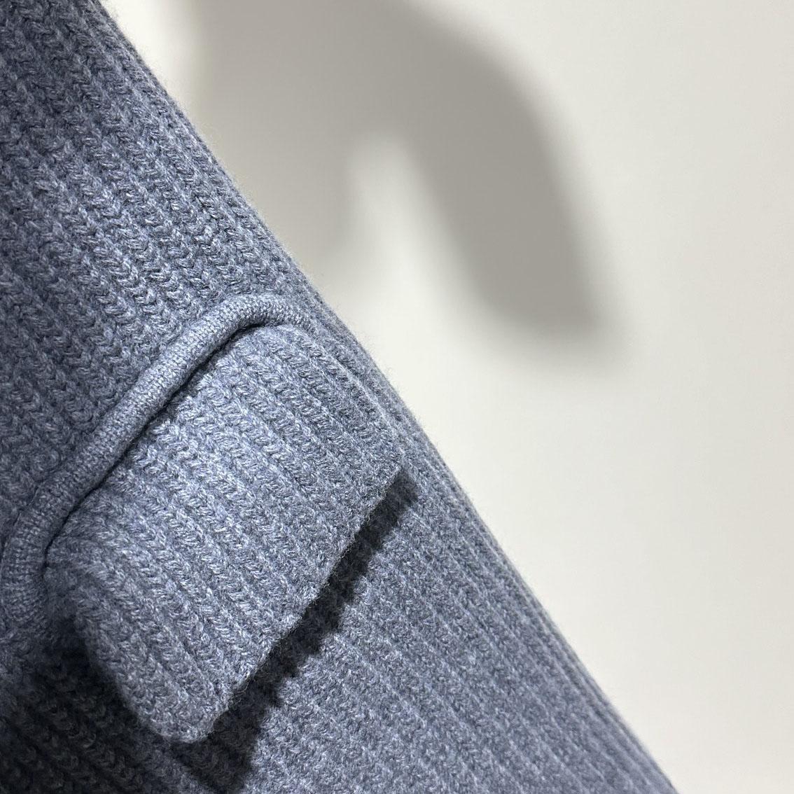 Bottega Veneta Felted Wool Knitted Coat - EUR FASHION