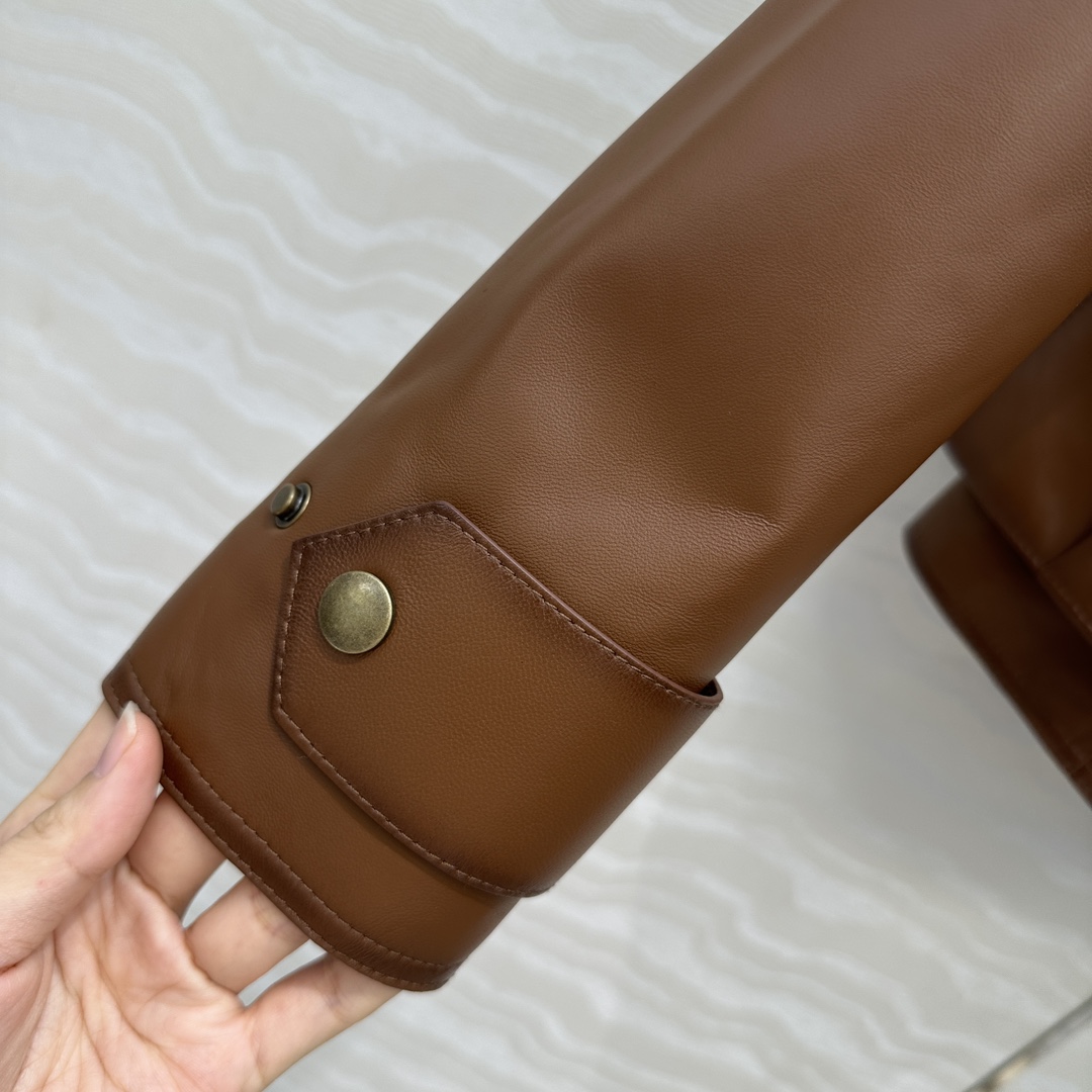 Ralph Lauren Naylor Leather Jacket - EUR FASHION