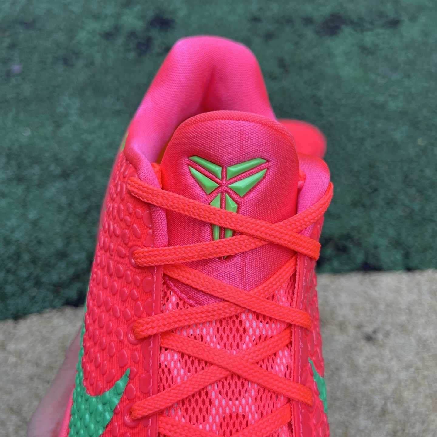 Nike Zoom Kobe 6 Protro “Reverse All-Star” Custom Basketball Shoes Red/Green  - EUR FASHION