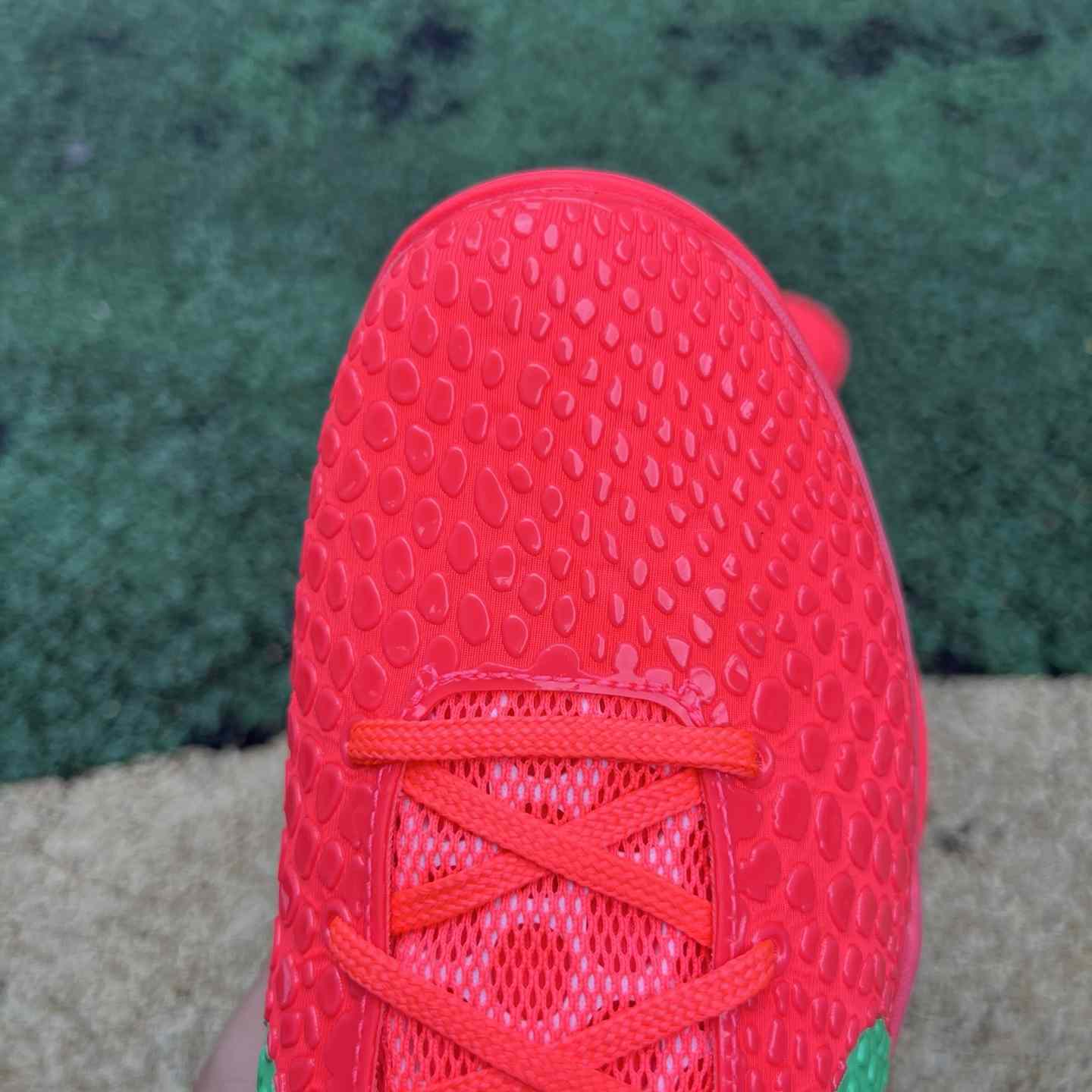 Nike Zoom Kobe 6 Protro “Reverse All-Star” Custom Basketball Shoes Red/Green  - EUR FASHION