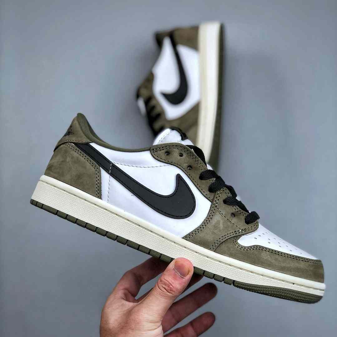 Air Jordan 1 Low OG “Medium Olive” HQ6998-200 - EUR FASHION