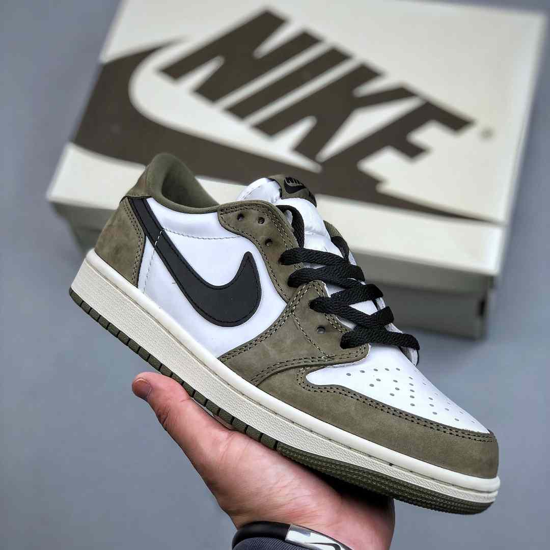 Air Jordan 1 Low OG “Medium Olive” HQ6998-200 - EUR FASHION