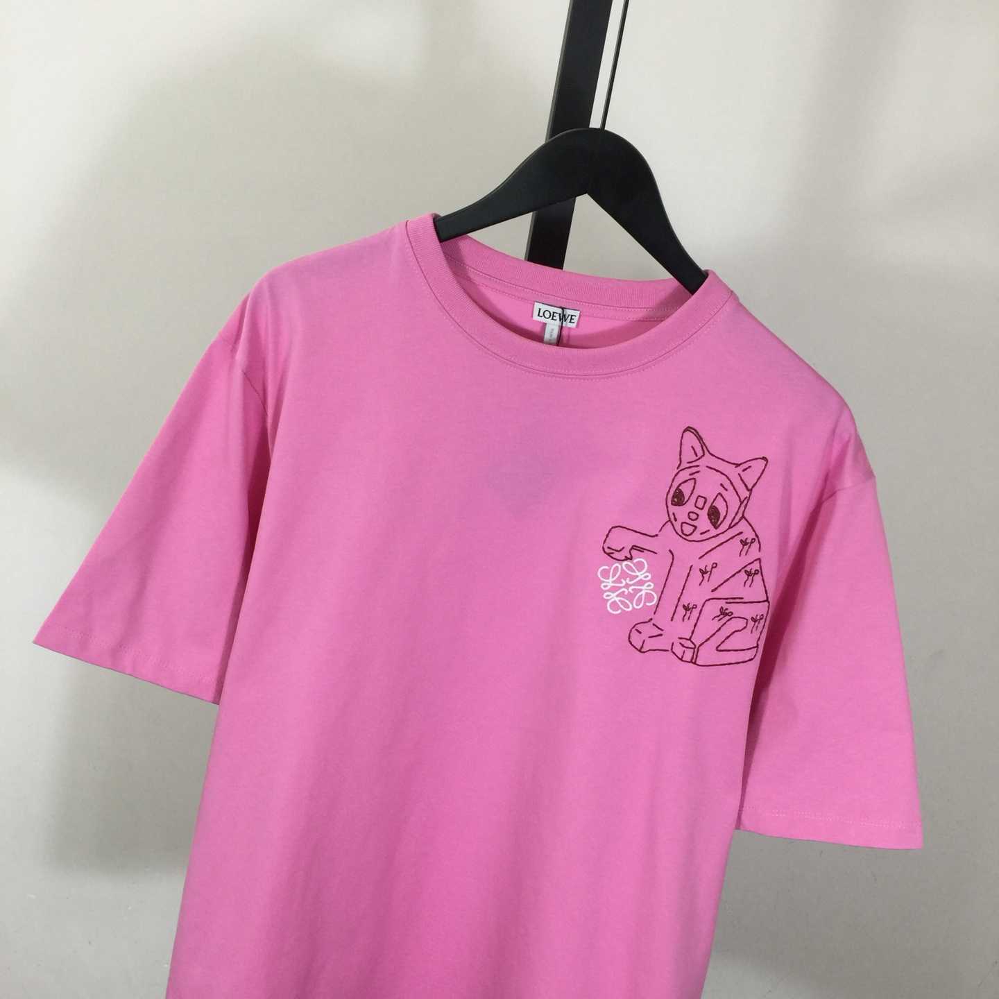 Loewe Relaxed Fit T-shirt In Cotton - EUR FASHION