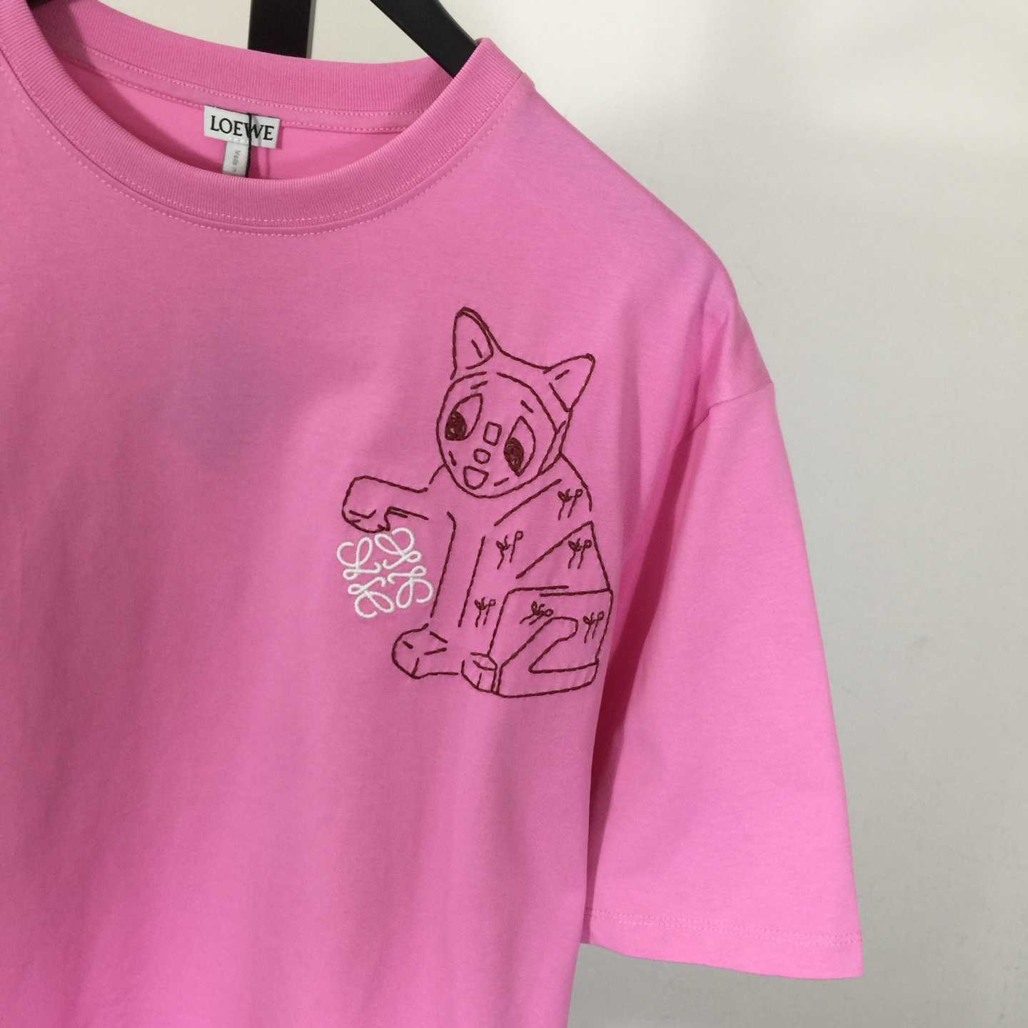 Loewe Relaxed Fit T-shirt In Cotton - EUR FASHION