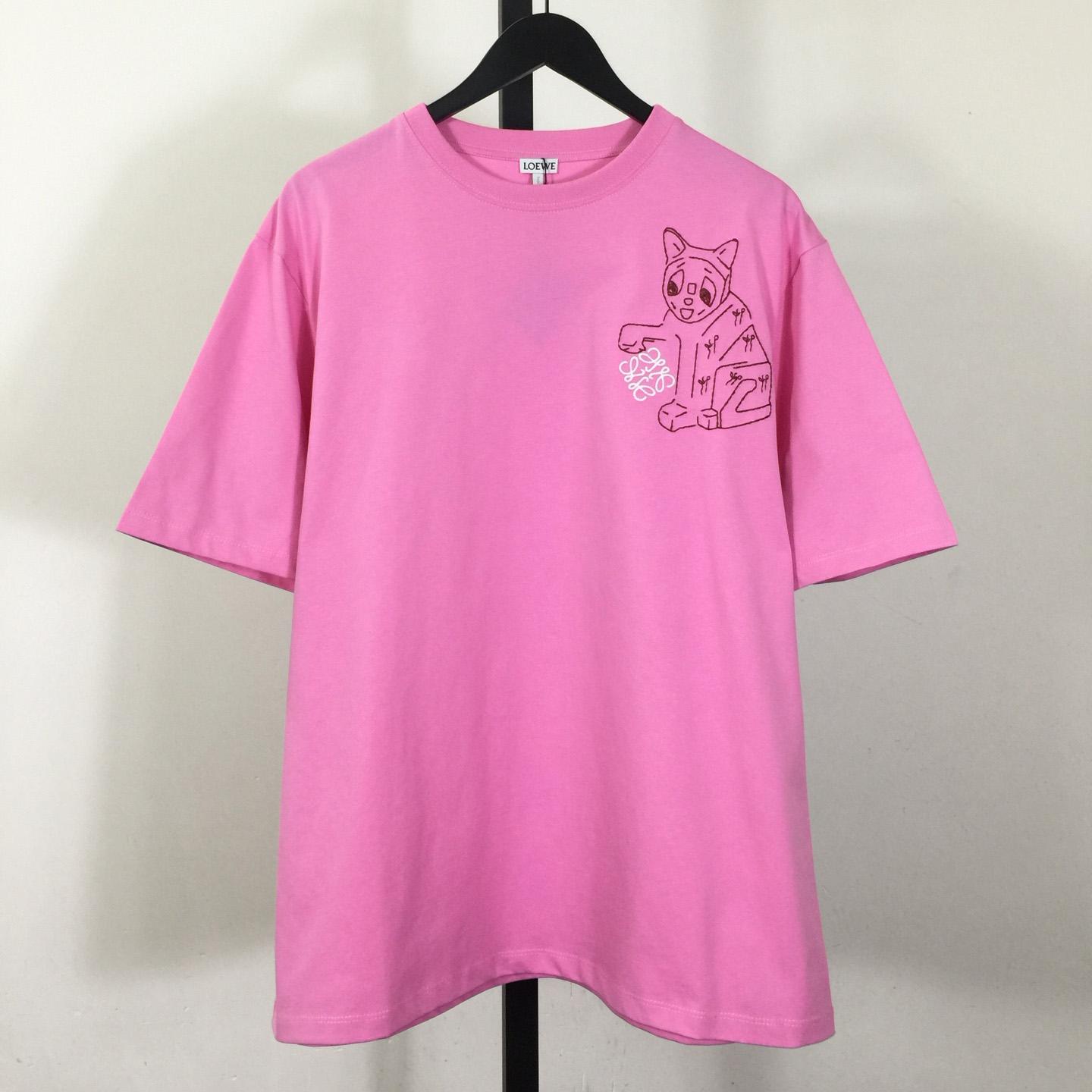 Loewe Relaxed Fit T-shirt In Cotton - EUR FASHION