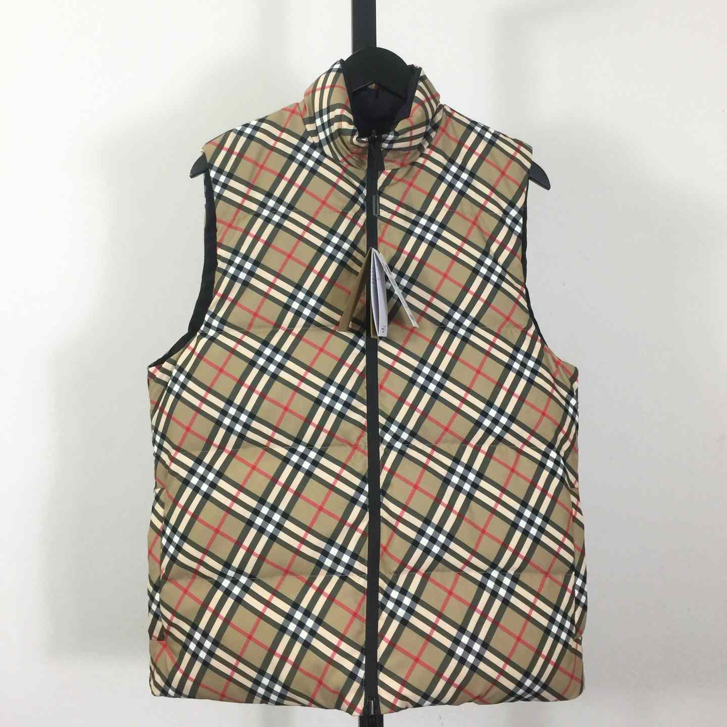 Burberry Reversible Check Puffer Gilet - EUR FASHION