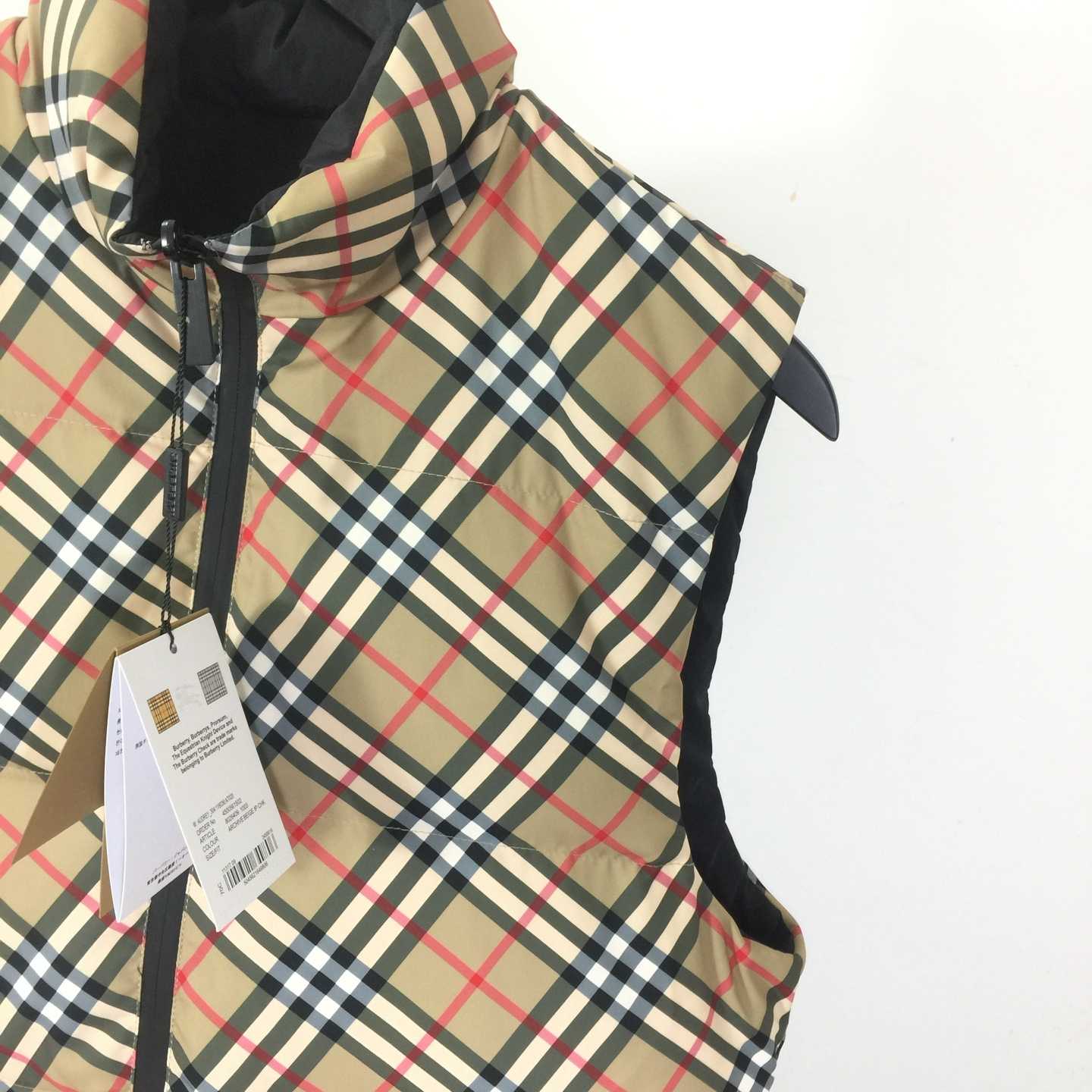 Burberry Reversible Check Puffer Gilet - EUR FASHION