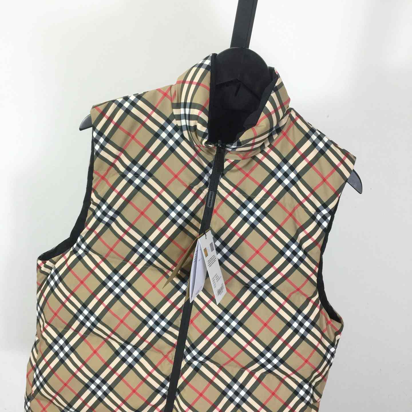 Burberry Reversible Check Puffer Gilet - EUR FASHION