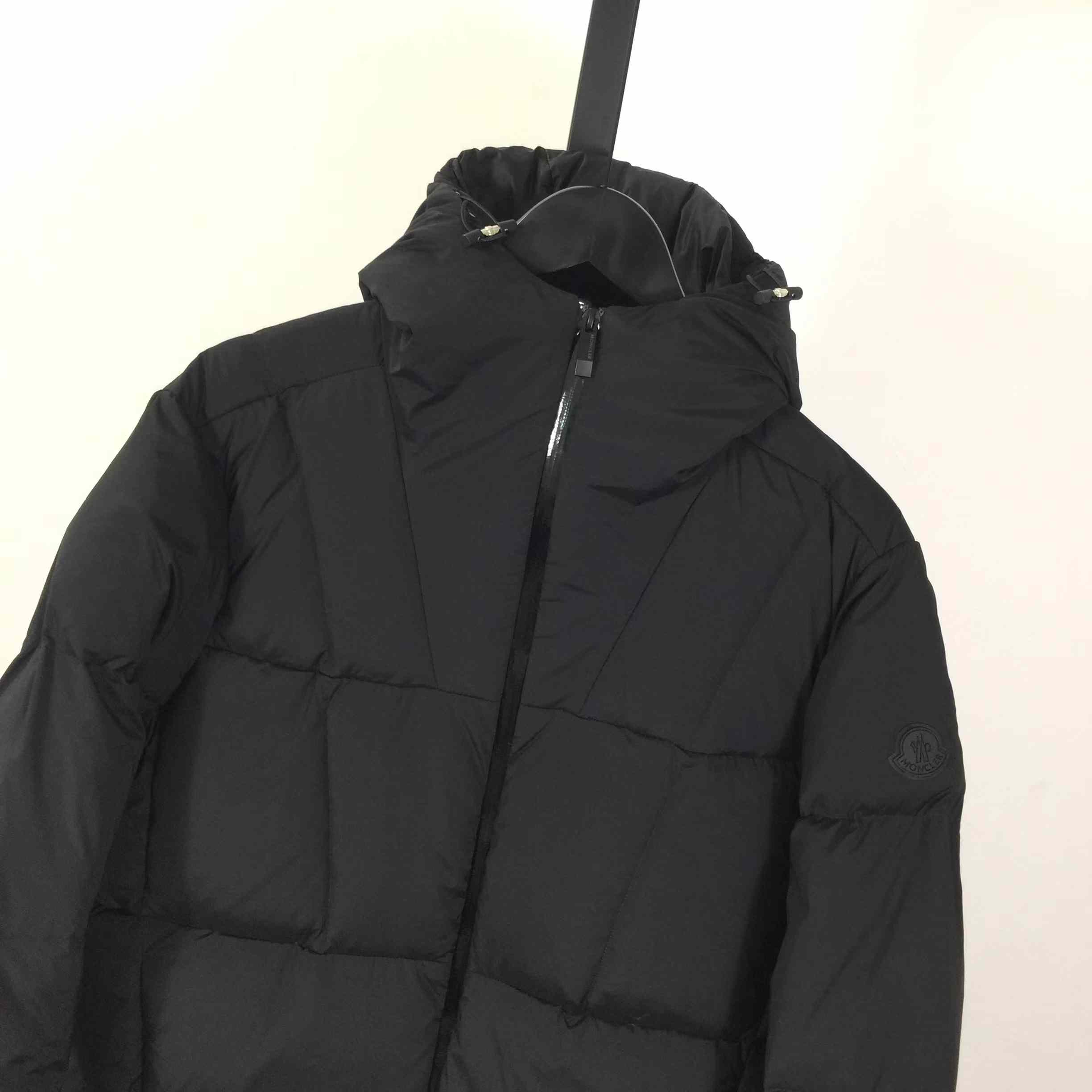 Moncler Fusain Hooded Short Down Jacket - EUR FASHION