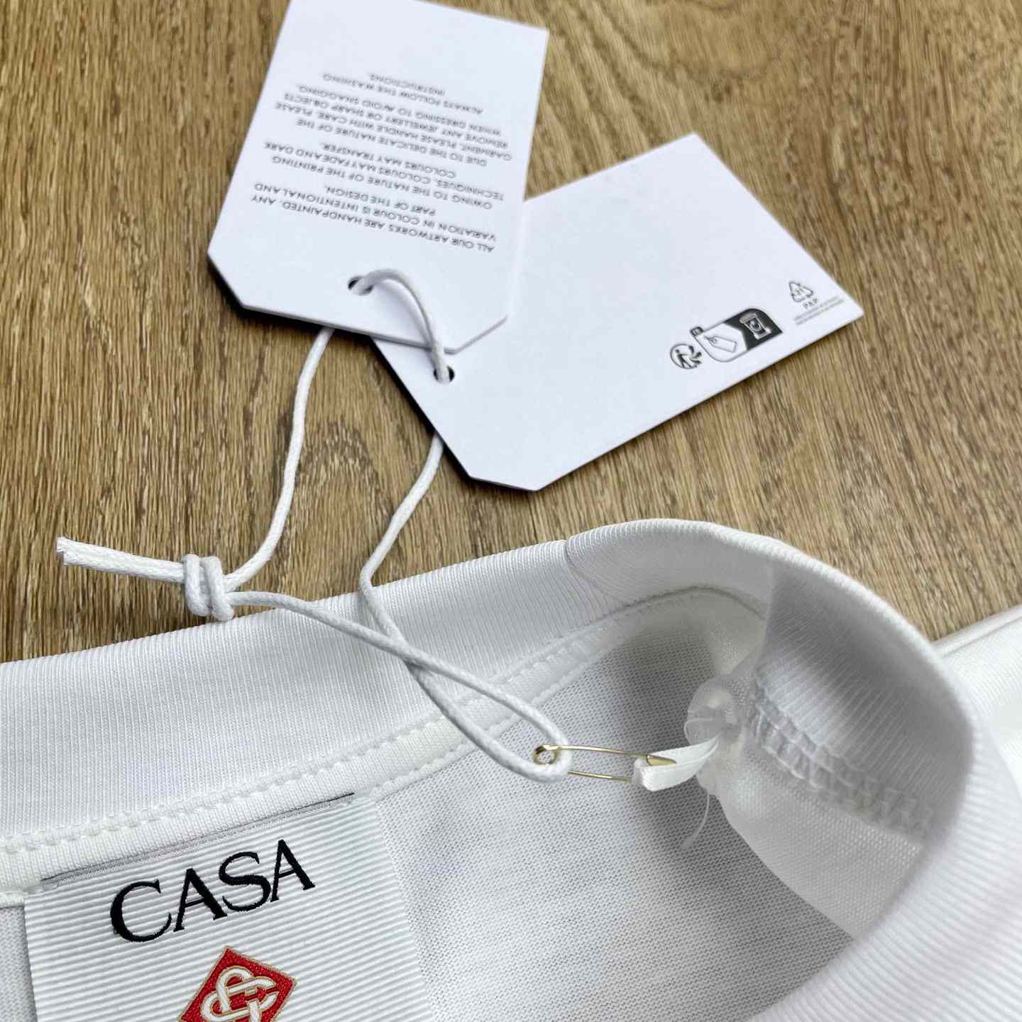 Casablanca Logo-patch Cotton T-shirt   C1076 - EUR FASHION