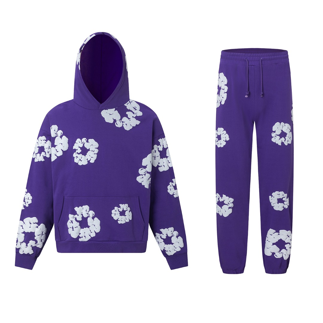 Denim Tears Cotton Hoodie And Sweatpant - EUR FASHION