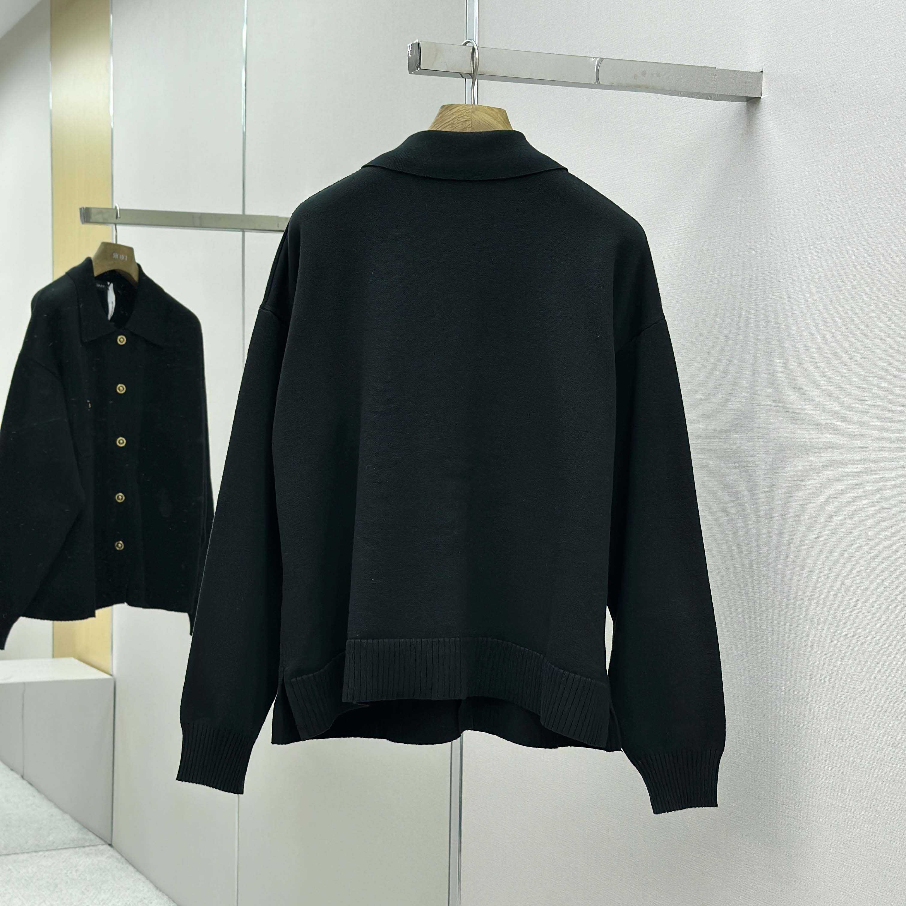 Versace Cashmere-Blend Knit Polo Cardigan - EUR FASHION