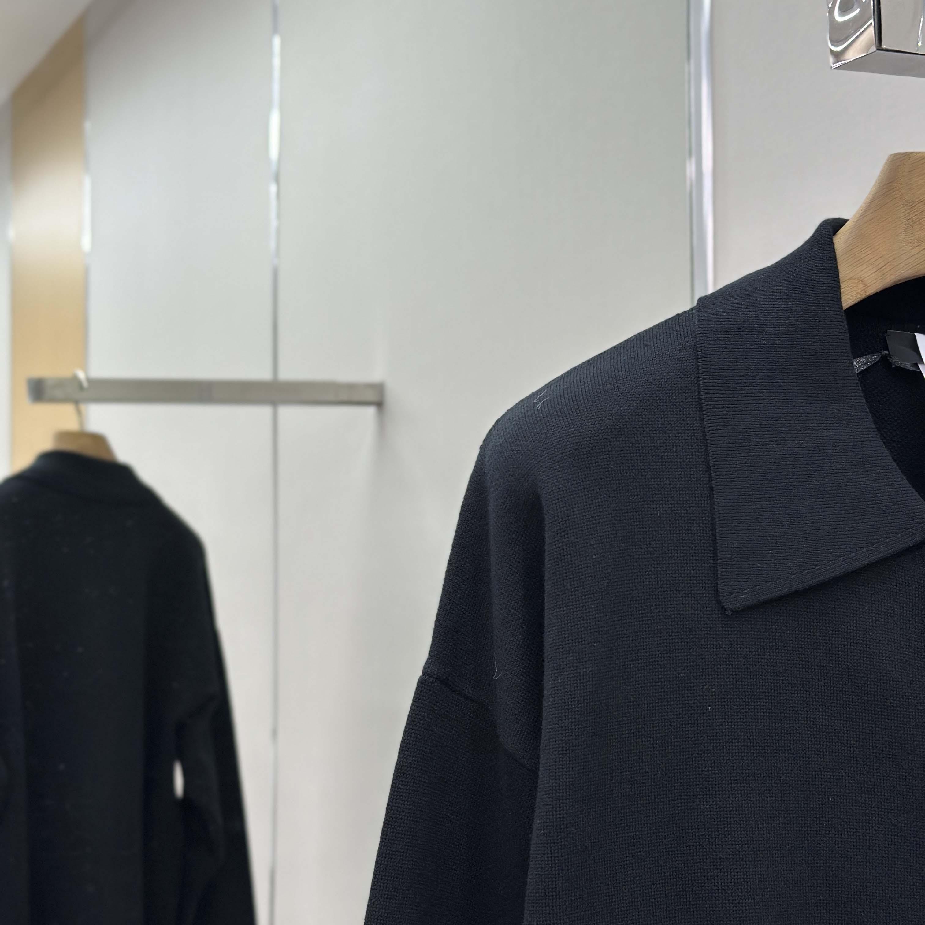 Versace Cashmere-Blend Knit Polo Cardigan - EUR FASHION