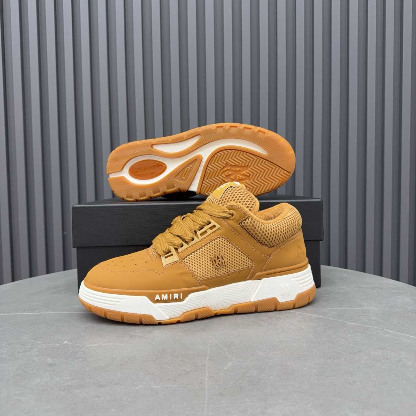 Amiri MA-1 "Wheat Beige" Sneakers - EUR FASHION