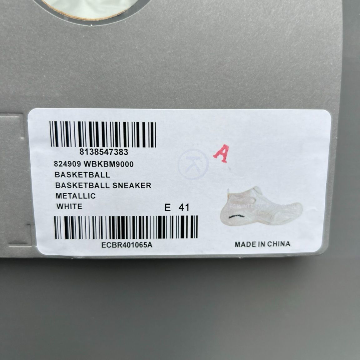 Balenciaga Basketball Sneaker In White  - EUR FASHION