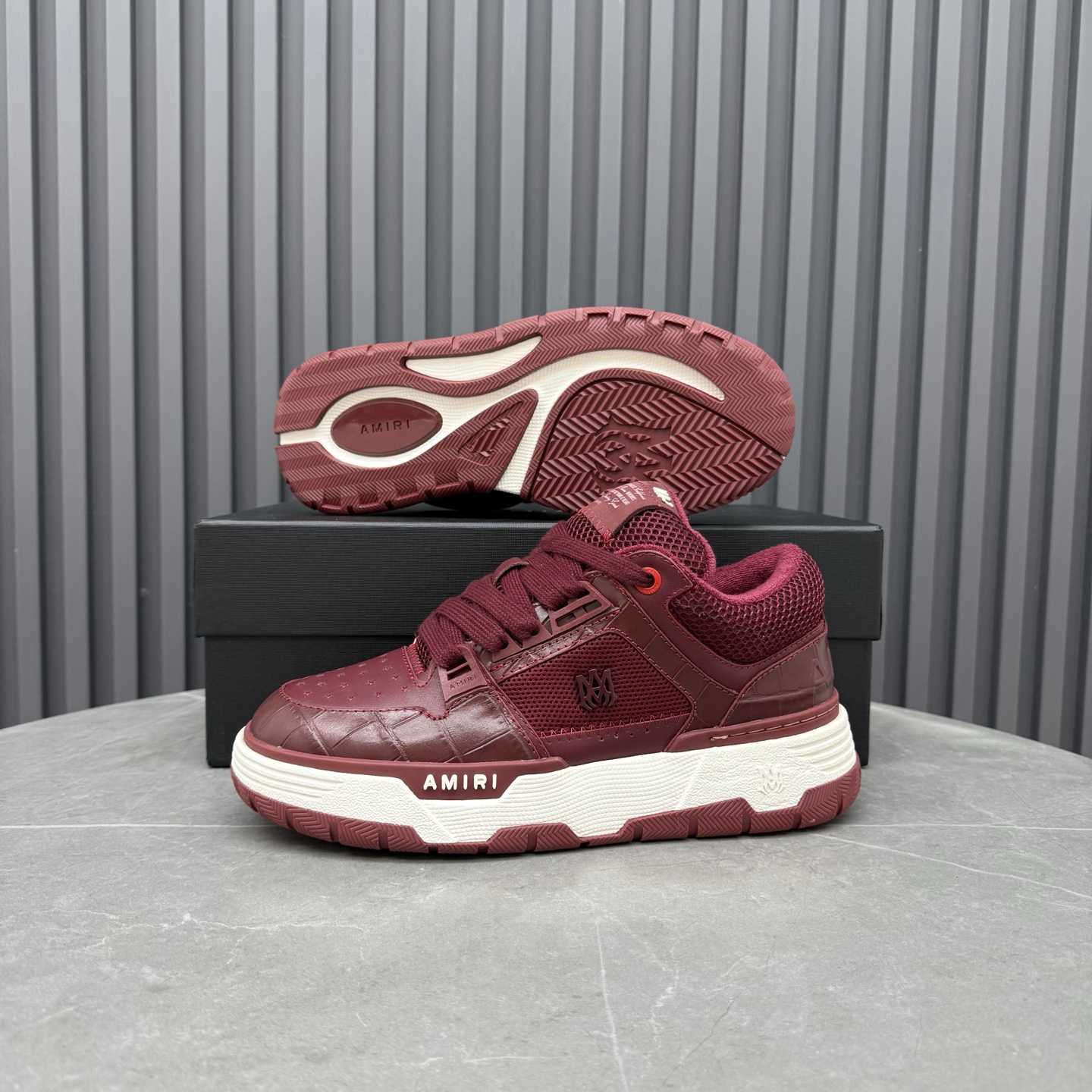 Amiri Croc Debossed Ma-1 - EUR FASHION