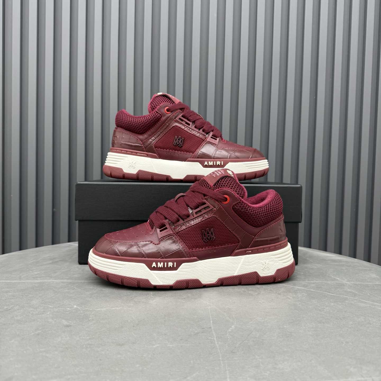 Amiri Croc Debossed Ma-1 - EUR FASHION