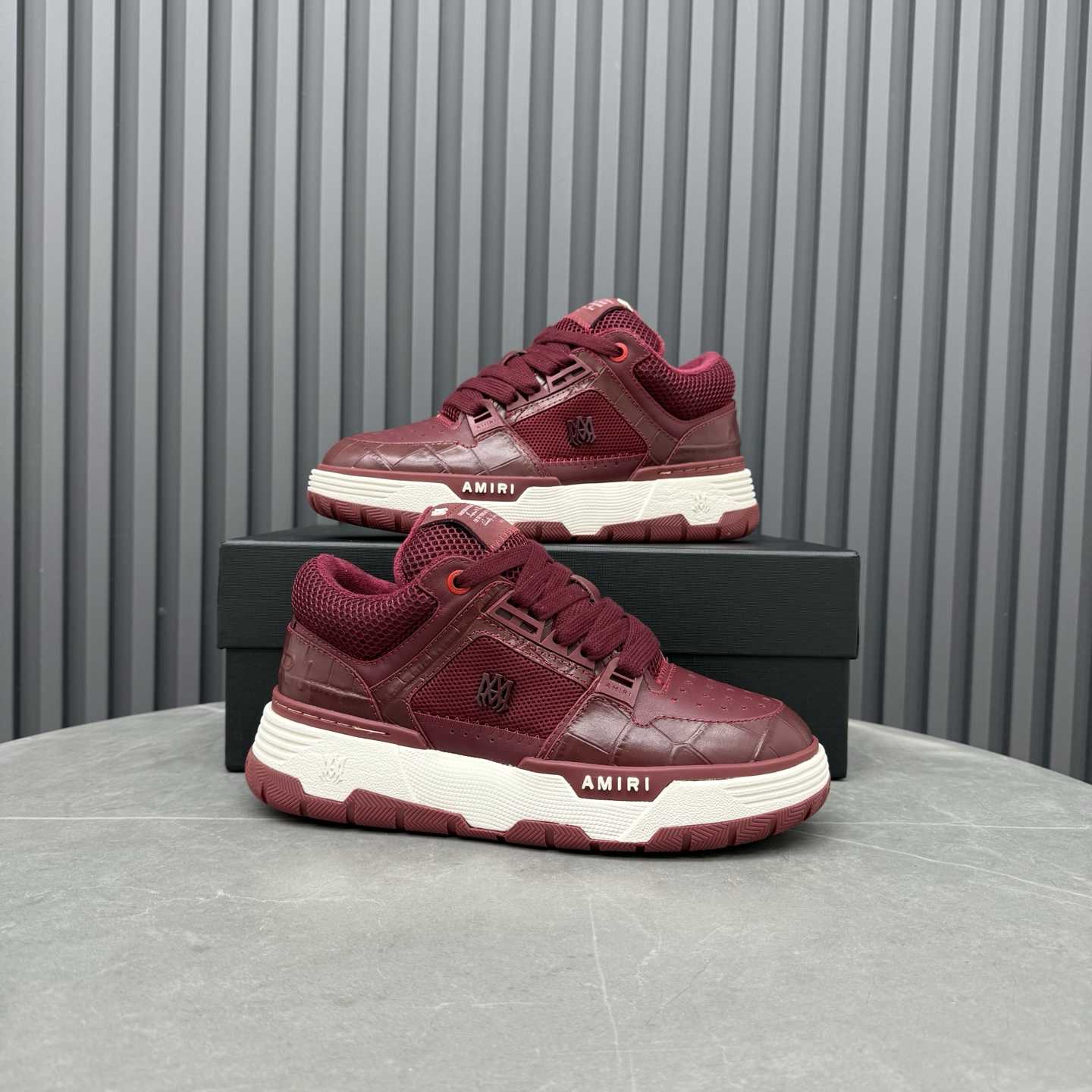 Amiri Croc Debossed Ma-1 - EUR FASHION