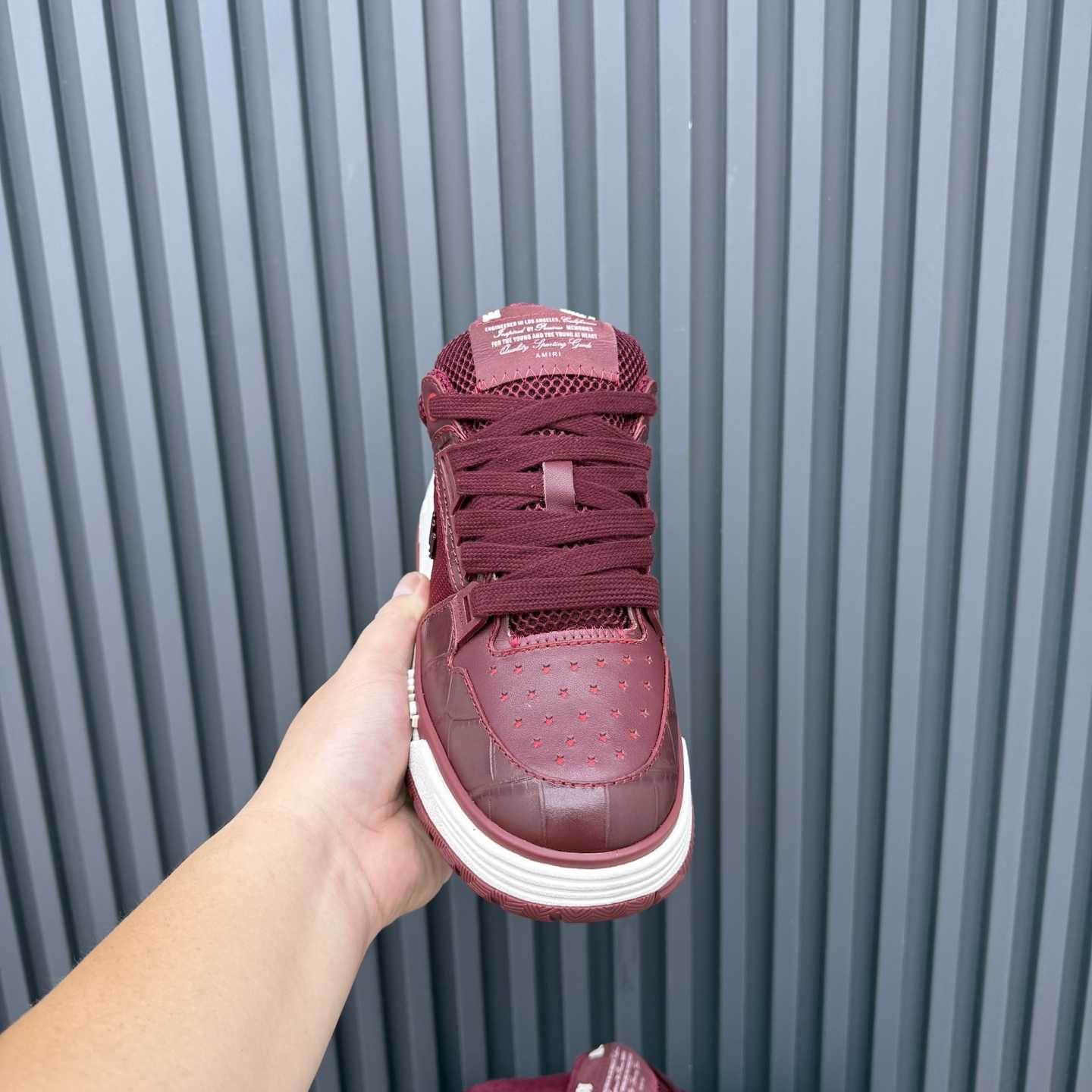 Amiri Croc Debossed Ma-1 - EUR FASHION