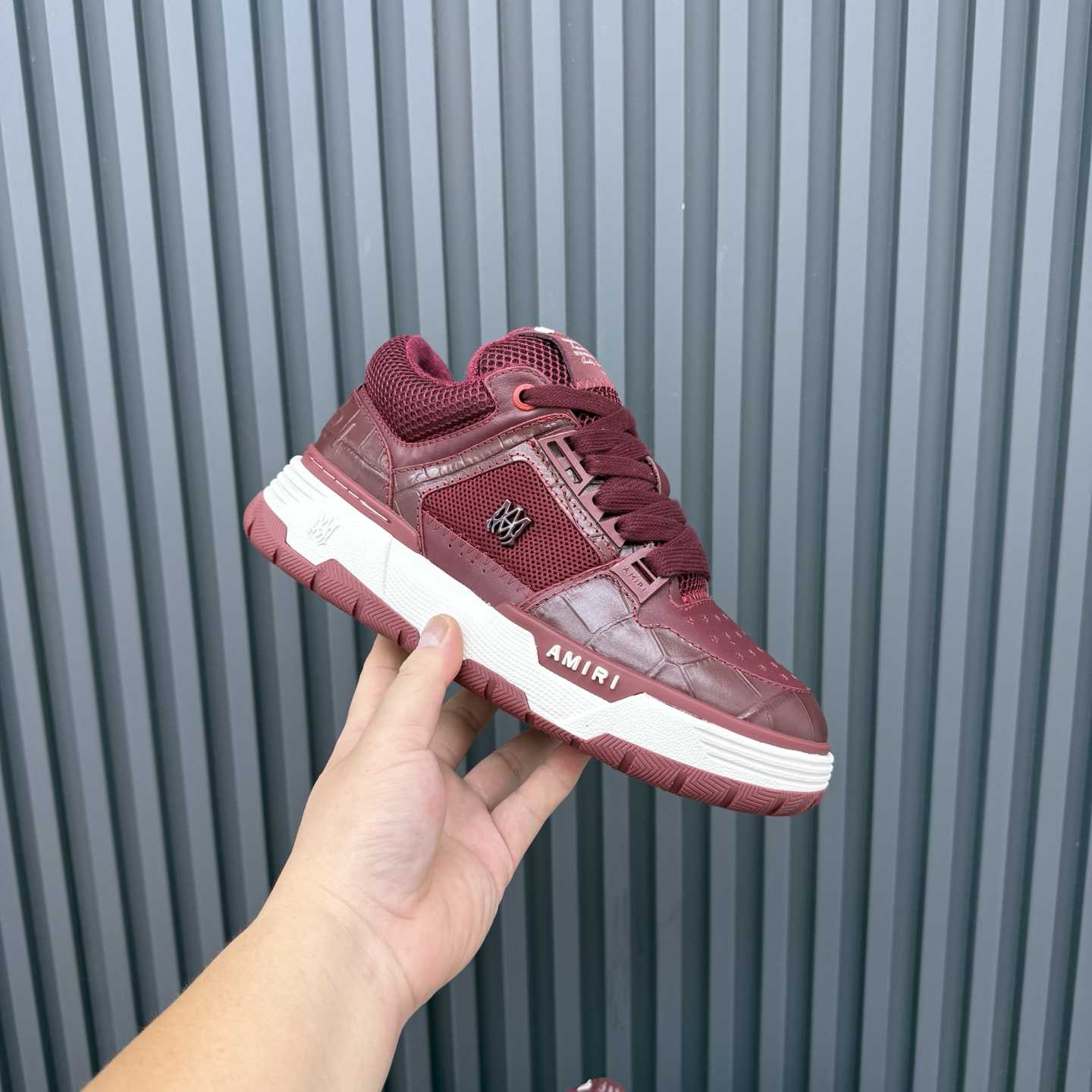 Amiri Croc Debossed Ma-1 - EUR FASHION