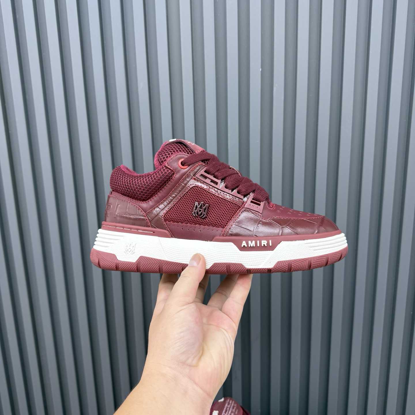 Amiri Croc Debossed Ma-1 - EUR FASHION