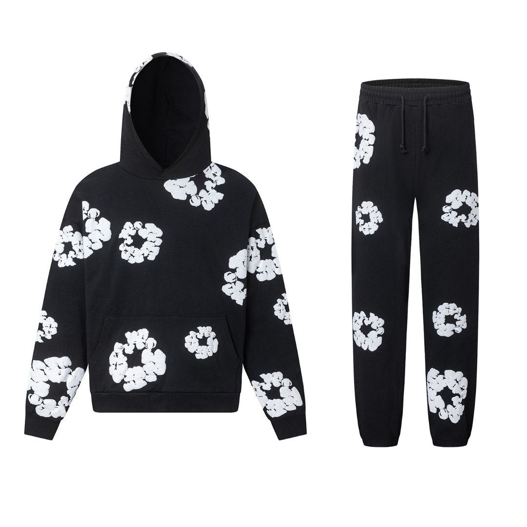 Denim Tears Cotton Hoodie And Sweatpant - EUR FASHION