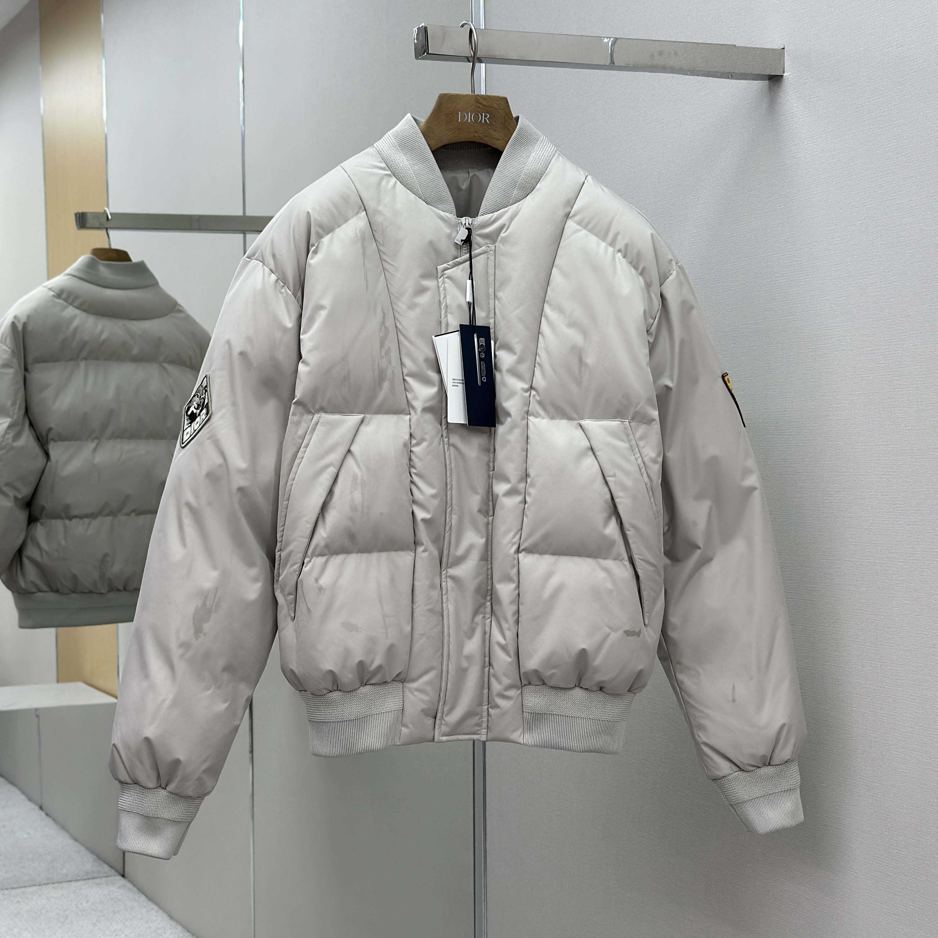 Dior Mountain Quilted Blouson Jacket  - EUR FASHION