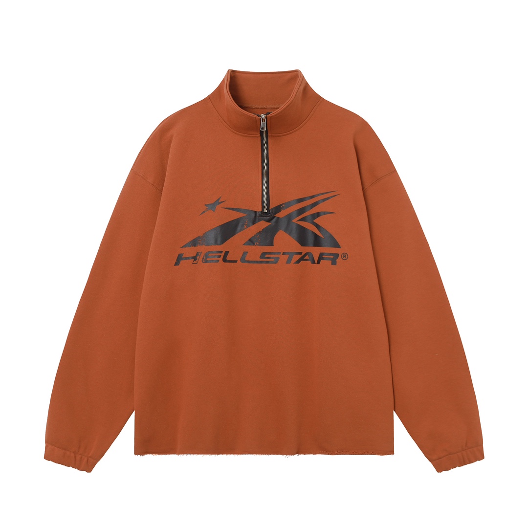 Hellstar Half Zip Sweatshirt - EUR FASHION