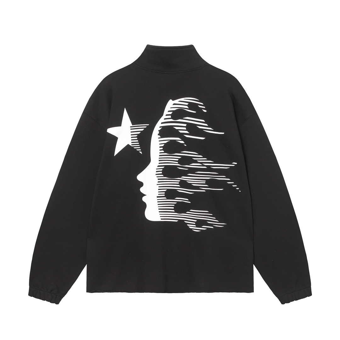 Hellstar Half Zip Sweatshirt - EUR FASHION