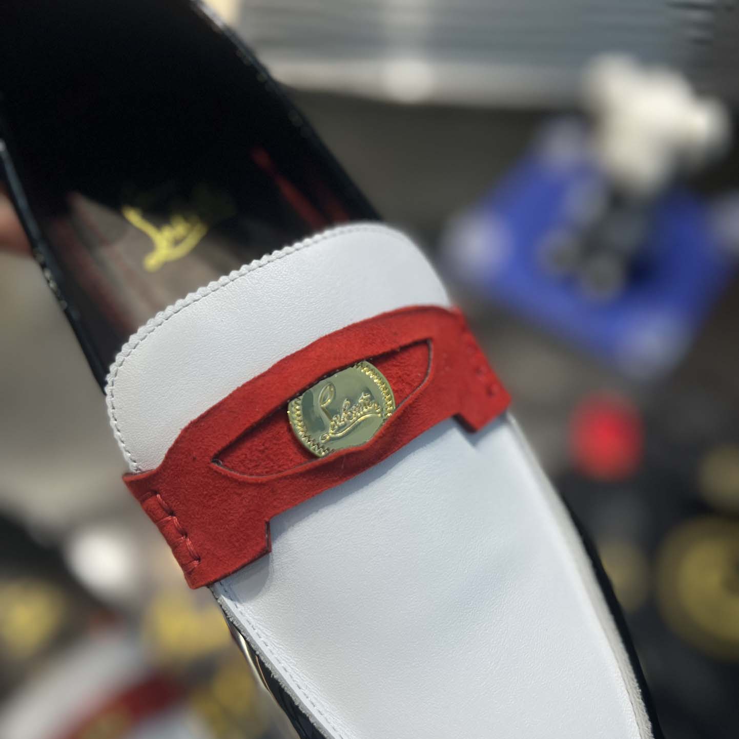 Christian Louboutin Penny Loafers - Patent calf leather  - EUR FASHION