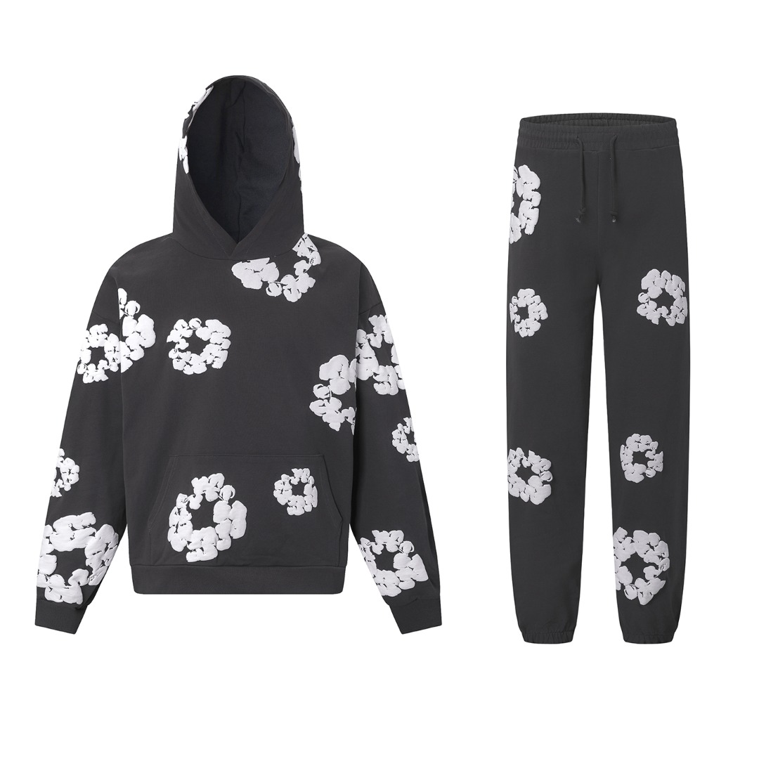 Denim Tears Cotton Hoodie And Sweatpant - EUR FASHION