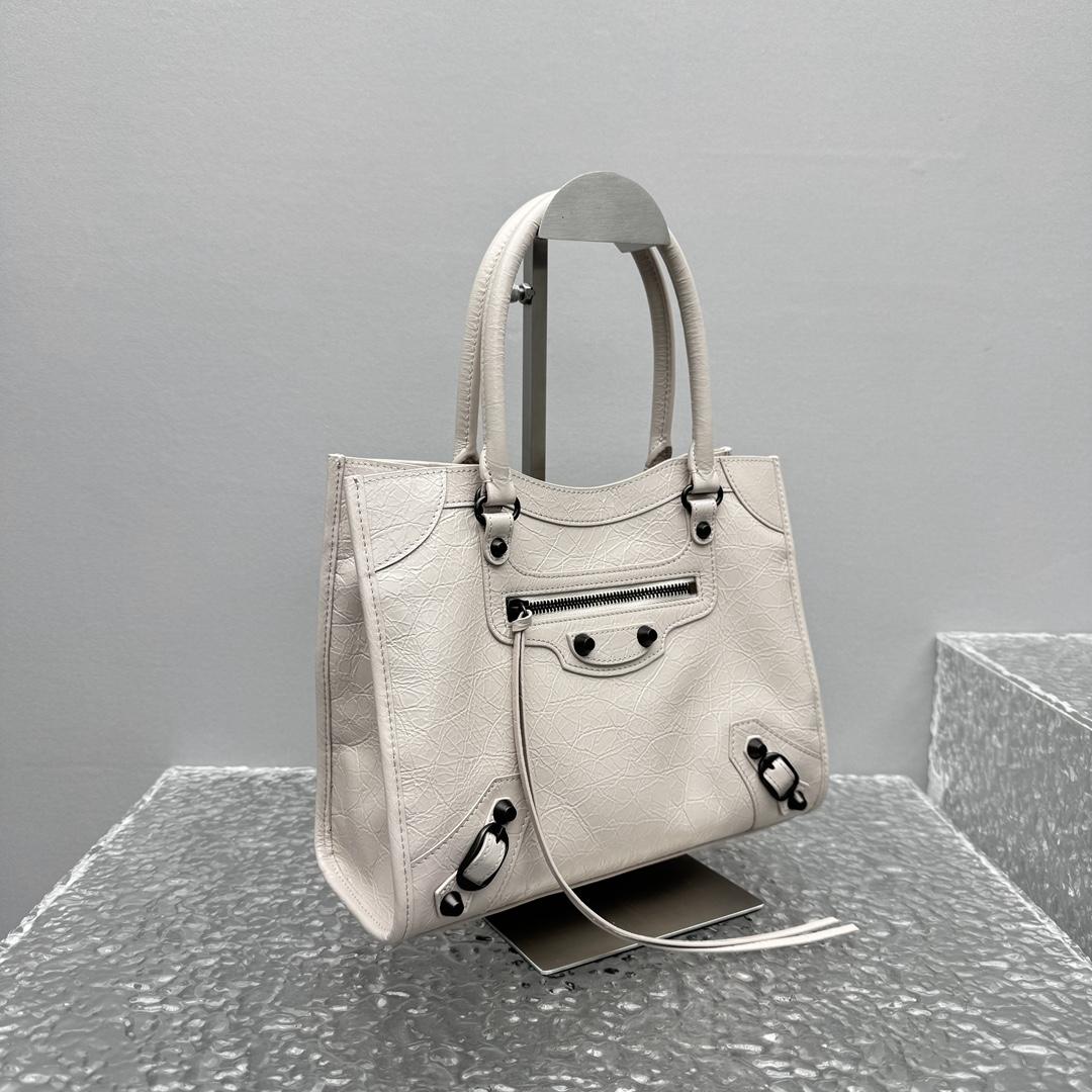 Balenciaga Le City Tote Bag Mini In Almond  - EUR FASHION