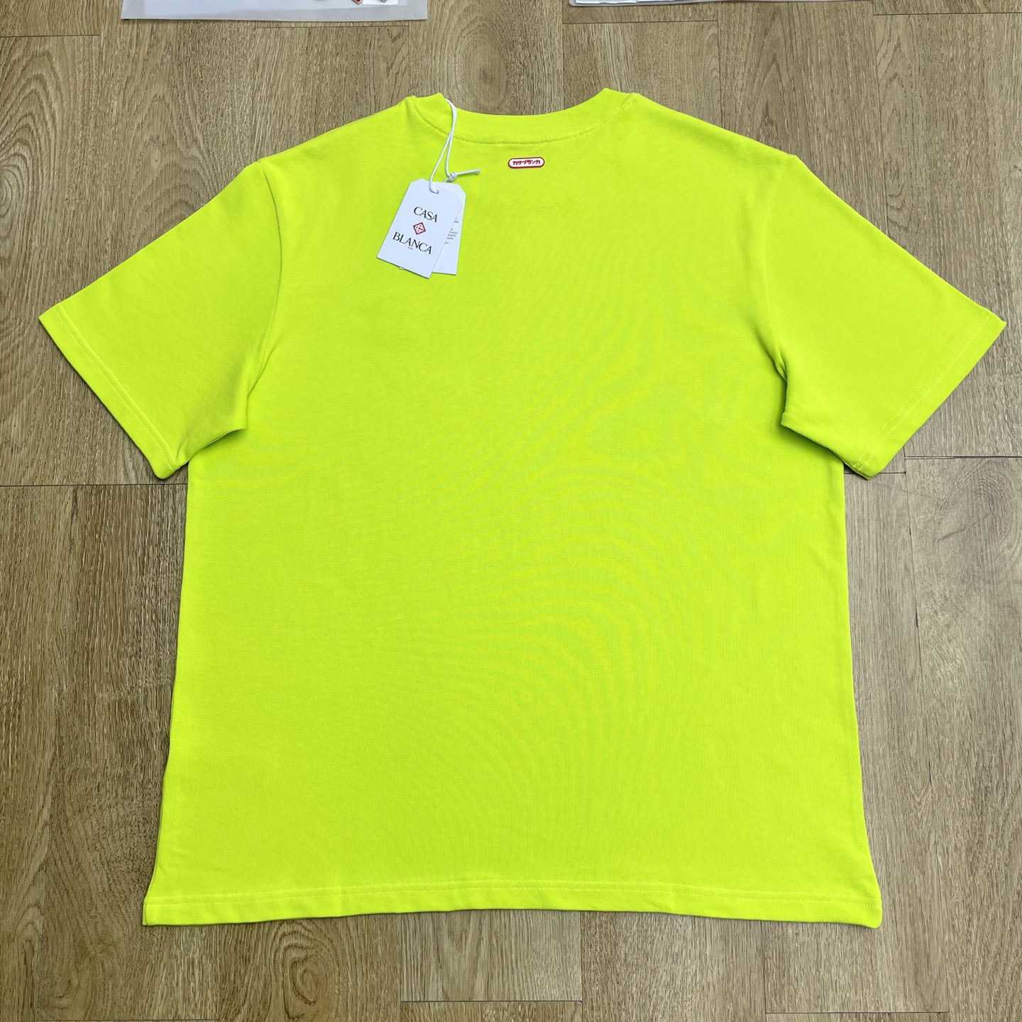 Casablanca Logo-patch Cotton T-shirt   C1079 - EUR FASHION