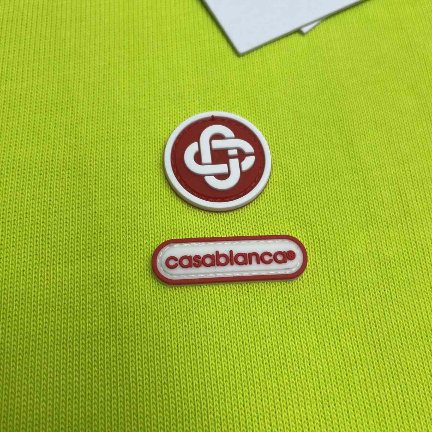 Casablanca Logo-patch Cotton T-shirt   C1079 - EUR FASHION