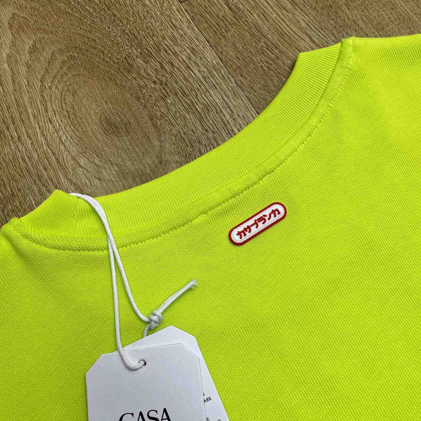 Casablanca Logo-patch Cotton T-shirt   C1079 - EUR FASHION