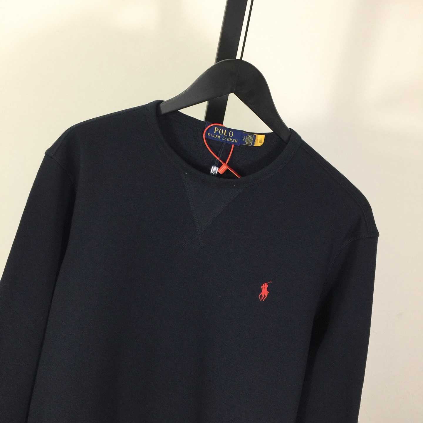 Ralph Lauren navy-blue Cotton-blend Crewneck - EUR FASHION