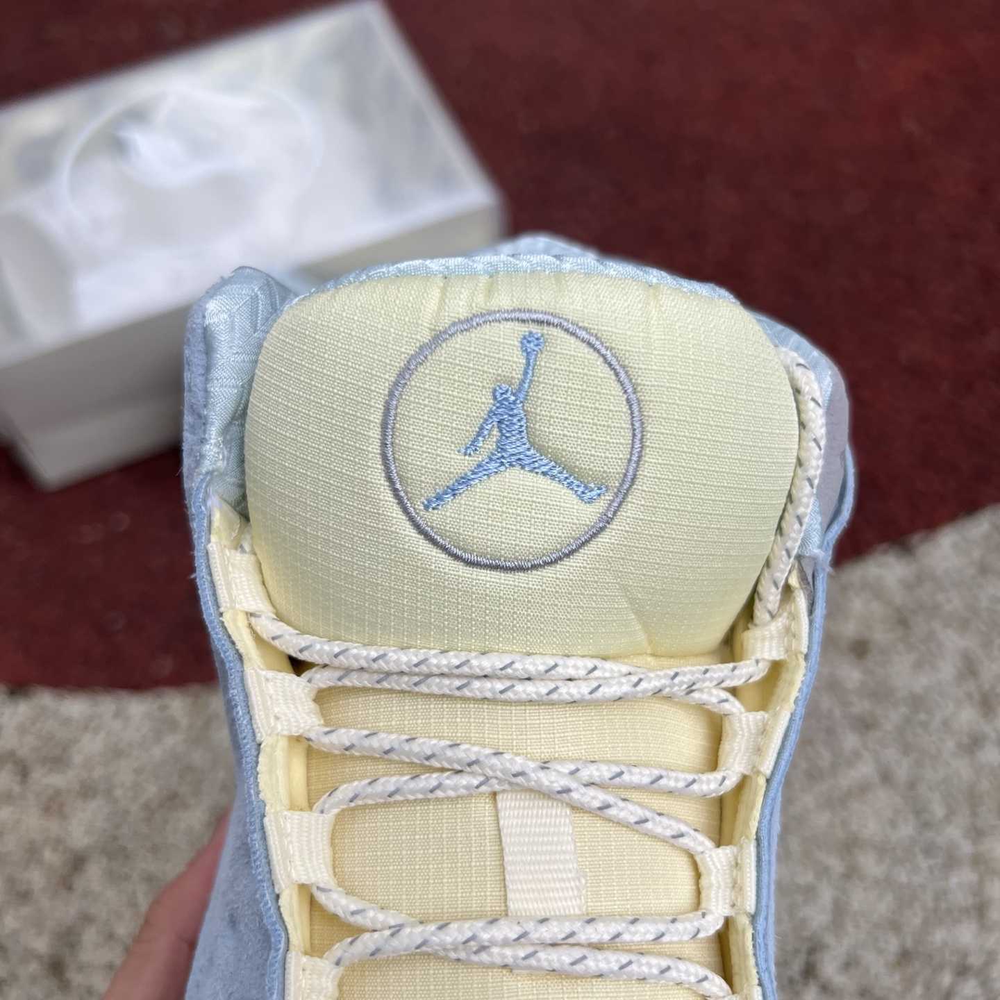 SoleFly x Air Jordan 13 “White/Light Blue” High-Top Lifestyle Sneakers DX5763-100 - EUR FASHION