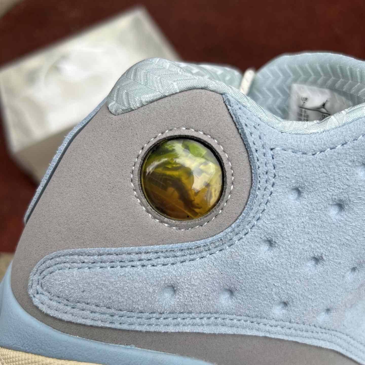 SoleFly x Air Jordan 13 “White/Light Blue” High-Top Lifestyle Sneakers DX5763-100 - EUR FASHION