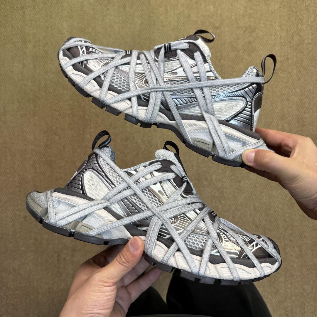 Balenciaga 3XL “Spider-Man” Lace-Up Sneaker – Grey  - EUR FASHION