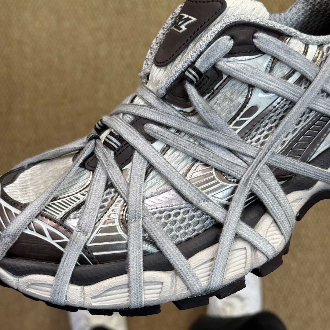 Balenciaga 3XL “Spider-Man” Lace-Up Sneaker – Grey  - EUR FASHION